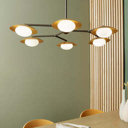 Charlotte Large Linear Pendant - thumbnail 3
