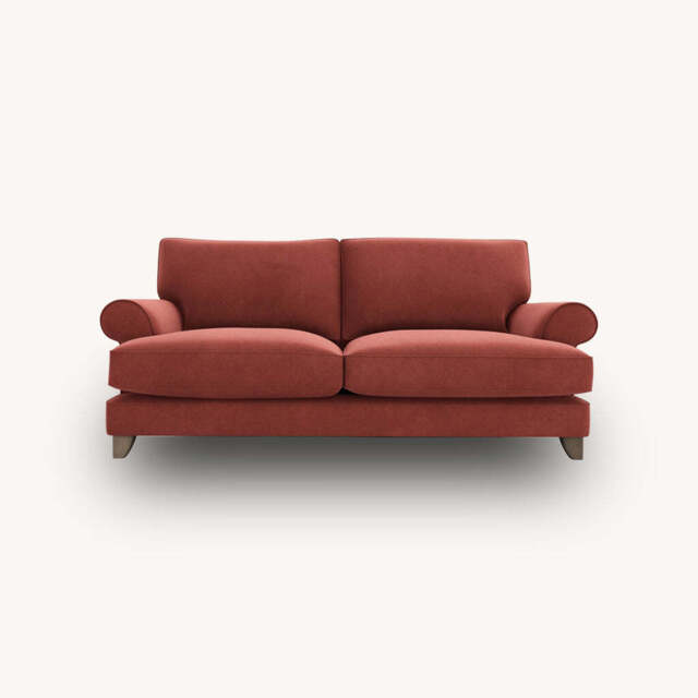 Columbine 3 Seater Sofa, Standard / Red
