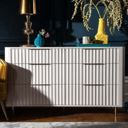 Lily 6 Drawer Wide Chest - thumbnail 2