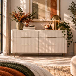 Lily 6 Drawer Wide Chest - thumbnail 1