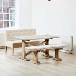 Grafton Bench, Cream