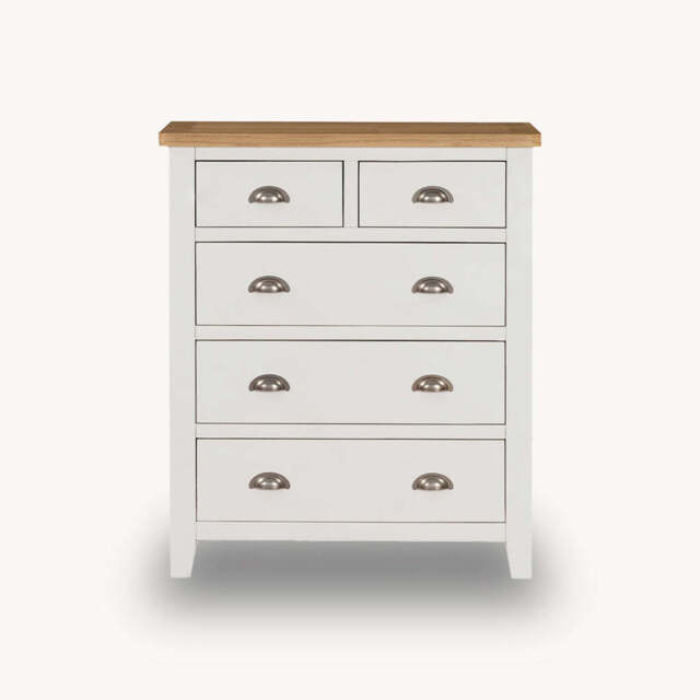 Witney 2+3 Tall Chest of Drawers - image 1