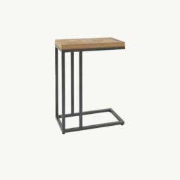 Hindon Rustic Oak Sofa Table - thumbnail 2