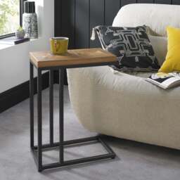 Hindon Rustic Oak Sofa Table