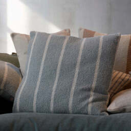 Large Nebula Cushion, Blue