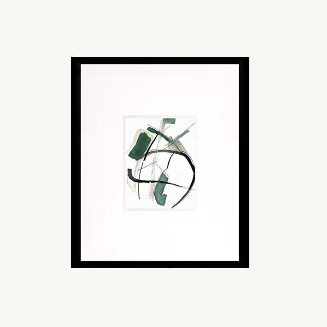 Green Lines I Wall Art - image 1