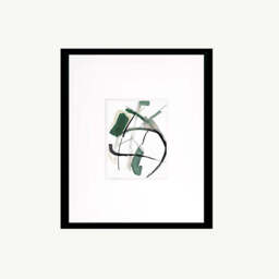 Green Lines I Wall Art