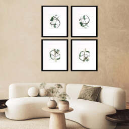 Green Lines I Wall Art - thumbnail 2