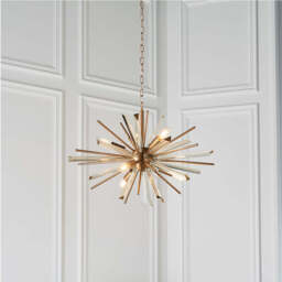 Handforth Brass Pendant - thumbnail 1