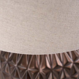 Aztec Texture Ceramic Table Lamp - thumbnail 4