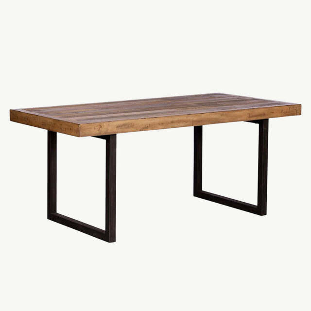 Blake Fixed Top Dining Table, Fixed