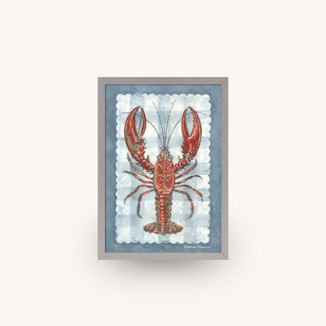 Fishy & Snappy IV Framed Wall Art