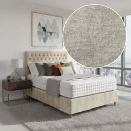 Arighi Bianchi Antoinette Bed, King / Light Grey - thumbnail 2