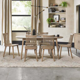 Brondby Scandi Oak 175-215cm Extending Dining Table