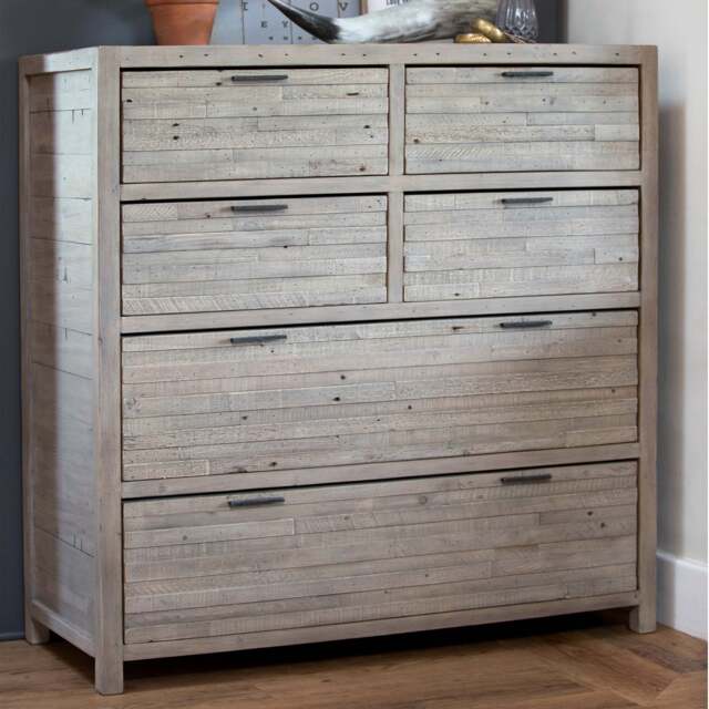 Camia Grey 4&2 Drawer Chest
