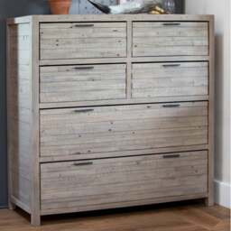 Camia Grey 4&2 Drawer Chest