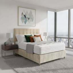 Arighi Bianchi Broadway Bed, Single / Light Grey
