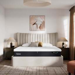 TEMPUR® Horton Ottoman Bed Base, Superking / Beige