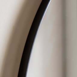 Bordeaux Over Mantle Mirror, Black - thumbnail 2