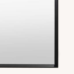 Bordeaux Over Mantle Mirror, Black - thumbnail 5