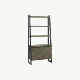 Glendale Fumed Oak Open Display Unit - thumbnail 2