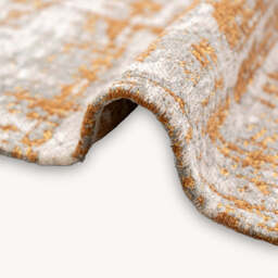 Madmen Griff Rug, 1.4m x 2m / Gold - thumbnail 5