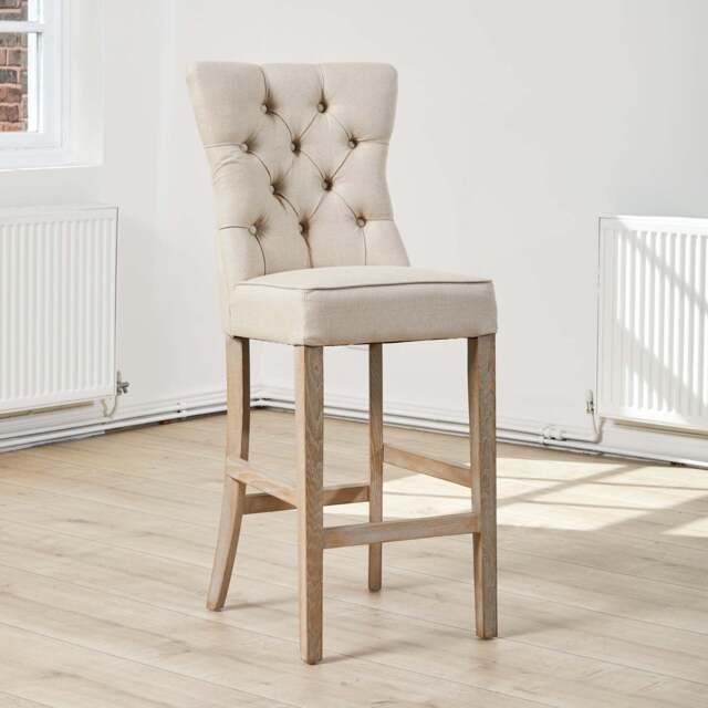 Poppy Bar Stool, Natural
