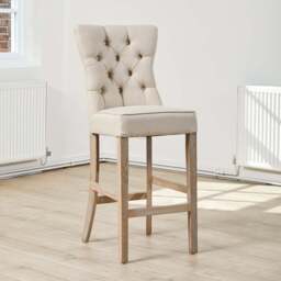 Poppy Bar Stool, Natural