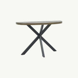Glendale Fumed Oak Console Table - thumbnail 2