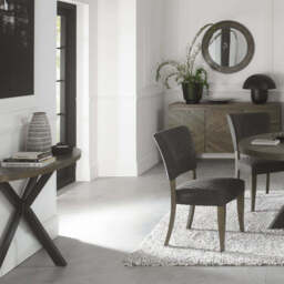 Glendale Fumed Oak Console Table