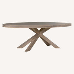 Boden Oval Table Dining Bundle, Dark Grey - thumbnail 2