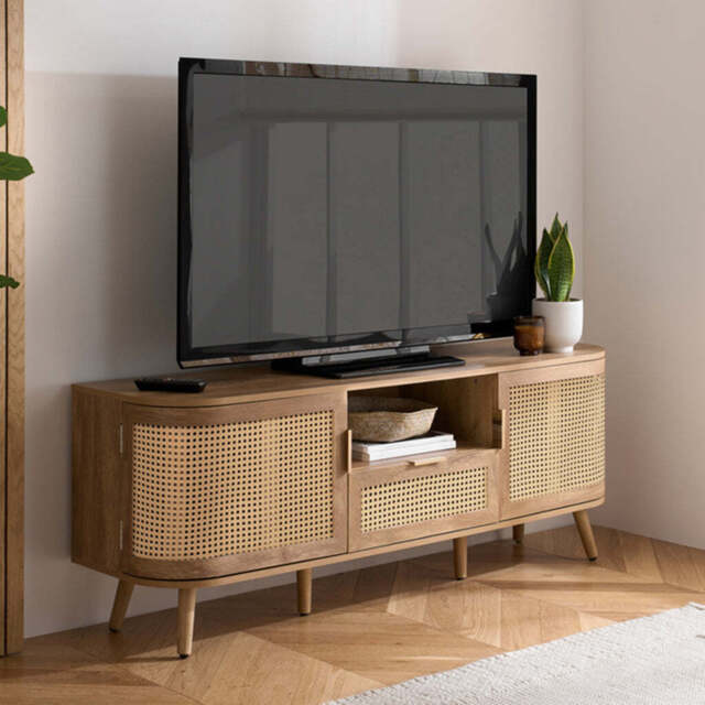 Arlington Large TV Unit, Oak - image 1