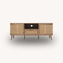 Arlington Large TV Unit, Oak - thumbnail 4