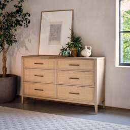 Casera 6 Drawer Wide Chest - thumbnail 1