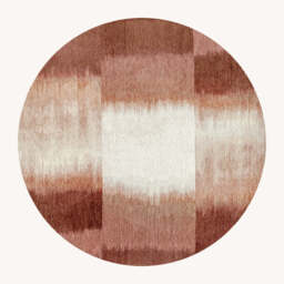 Sendai Circle Rug, Pink / 240cm Circle