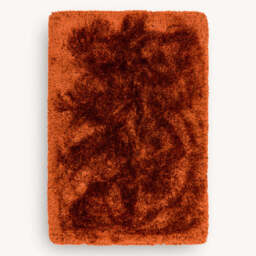 Plush Rug Bold, 1.4m x 2m / Orange - thumbnail 1