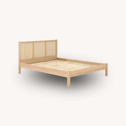 Washington Rattan Bed, Oak / Double - thumbnail 5