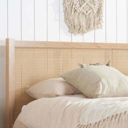 Washington Rattan Bed, Oak / Double - thumbnail 3