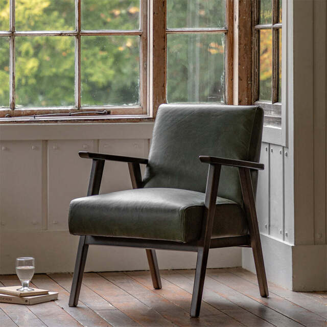 Emberton Armchair, Green