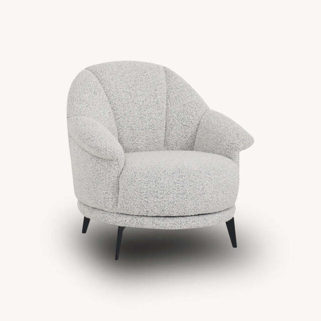 Valeria Swivel Amrchair, Grey - image 1