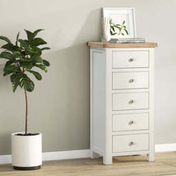 Rutland Painted 5 Drawer Chest