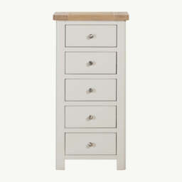 Rutland Painted 5 Drawer Chest - thumbnail 3