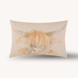 Aite Highland Cow Cushion - thumbnail 3