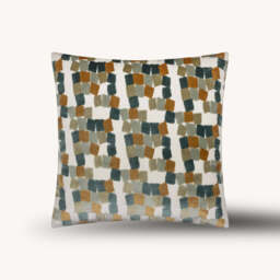 Calypso Velvet Jacquard Cushion - thumbnail 3