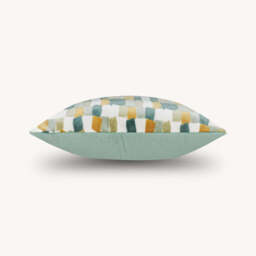 Calypso Velvet Jacquard Cushion - thumbnail 5