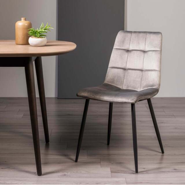 Manitoba Dining Chair, Light Grey