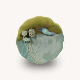 Lotus Seed Decorative Plate - thumbnail 3