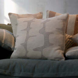 Large Ariel Cushion, Natural - thumbnail 1