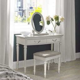 Dieppe Soft Grey Vanity Mirror - thumbnail 2