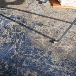 Madmen Cracks Rug, 2m x 2.8m / Blue - thumbnail 2